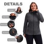 The Lightweight Essential Zip-Up - Plus Size