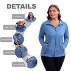 The Lightweight Essential Zip-Up - Plus Size