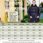 Mid-Length Packable Puffer Coat - Plus Size