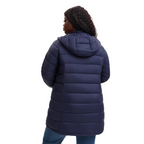 The Classic Quilted Packable Puffer Coat with Zip-Off Hood - Plus Size