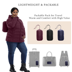 The Everyday Classic Hooded Puffer Jacket - Plus Size