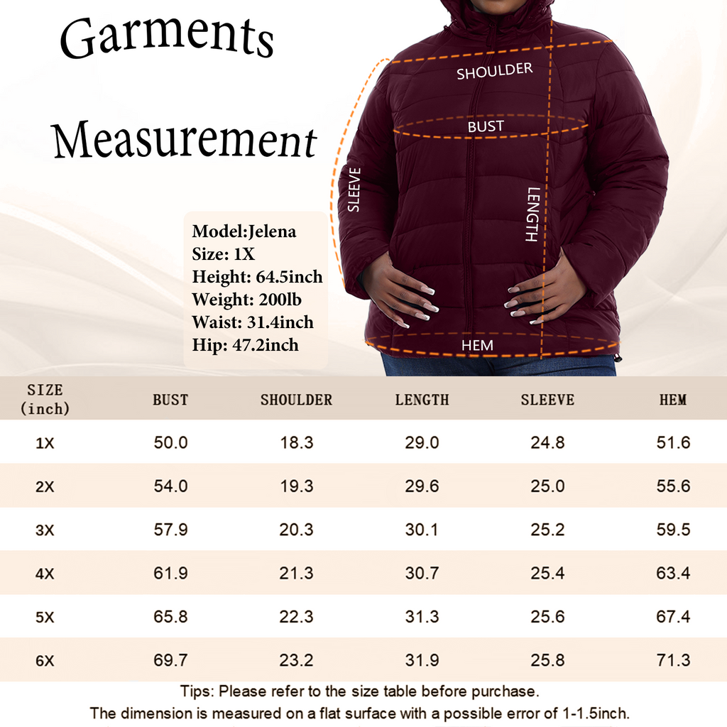 The Everyday Classic Hooded Puffer Jacket - Plus Size
