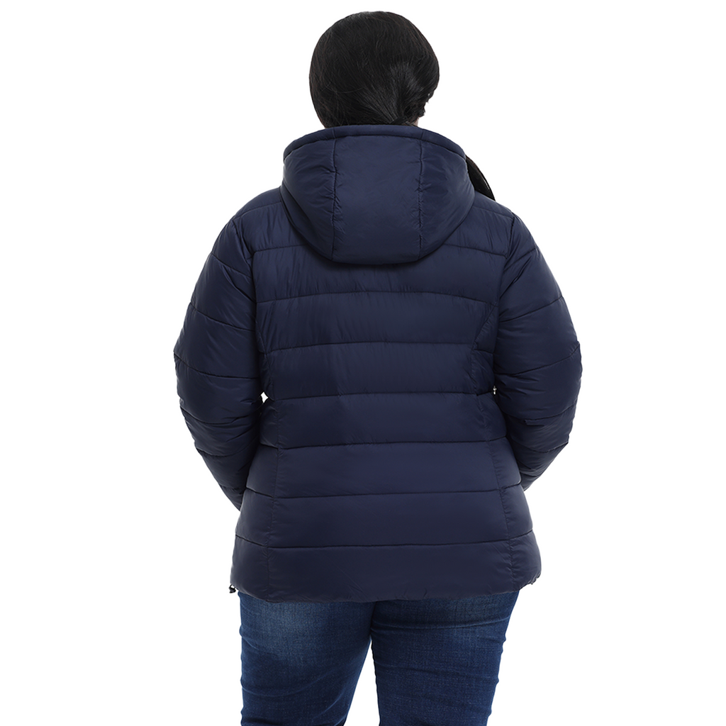 The Everyday Classic Hooded Puffer Jacket - Plus Size