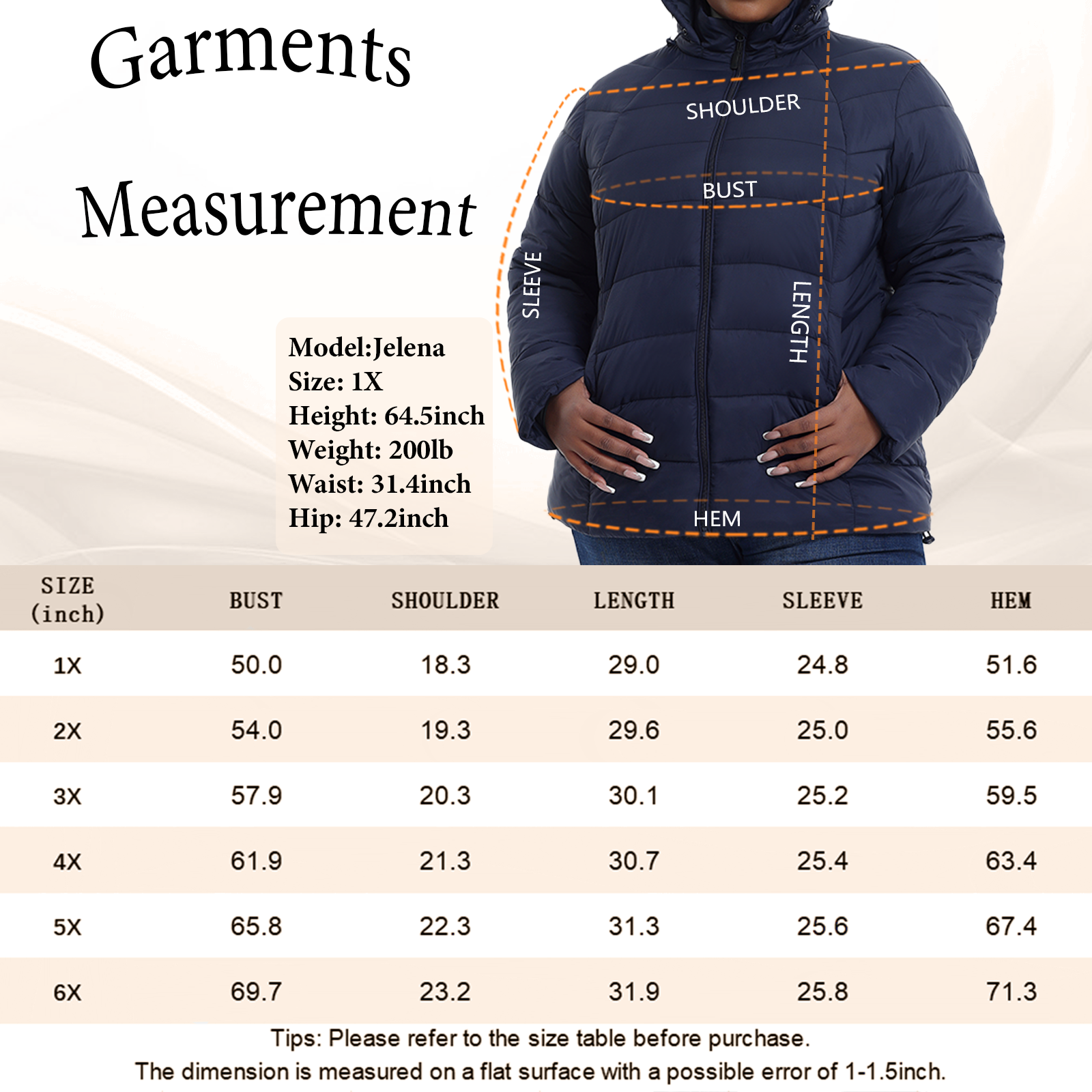 The Everyday Classic Hooded Puffer Jacket - Plus Size