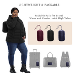 The Everyday Classic Hooded Puffer Jacket - Plus Size