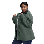 The Lightweight Drawstring Windbreaker - Plus Size