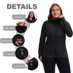 The Lightweight Essential Zip-Up - Plus Size