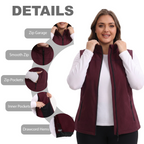 The Fleece-Lined Softshell Vest - Plus Size