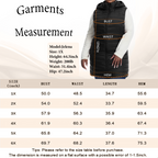 The Mid-Length Hooded Packable Vest - Plus Size