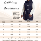 The Mid-Length Hooded Packable Vest - Plus Size
