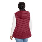 The Lightweight Hooded Puffer Vest - Plus Size
