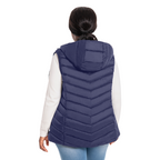 The Lightweight Hooded Puffer Vest - Plus Size