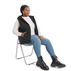 The Lightweight Hooded Puffer Vest - Plus Size