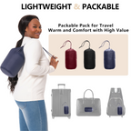The Lightweight Hooded Puffer Vest - Plus Size