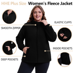 The Ultra-Soft Polar Fleece Zip-Up - Plus Size