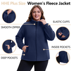 The Ultra-Soft Polar Fleece Zip-Up - Plus Size