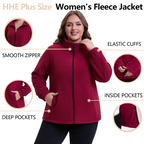 The Ultra-Soft Polar Fleece Zip-Up - Plus Size