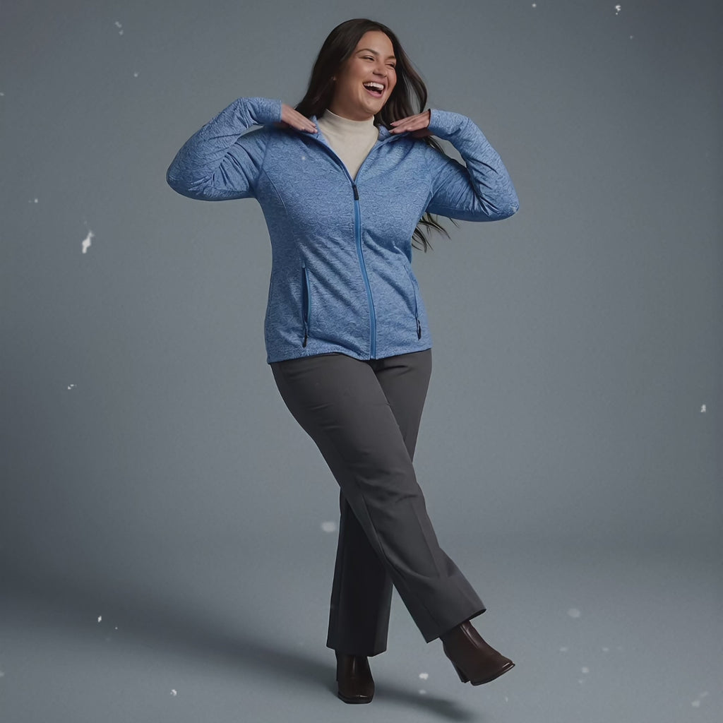 The Lightweight Essential Zip-Up - Plus Size