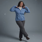 The Lightweight Essential Zip-Up - Plus Size