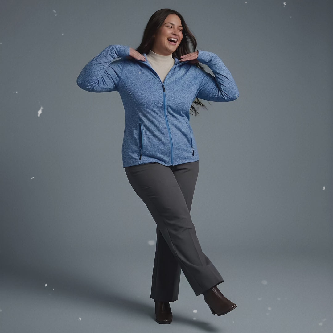 The Lightweight Essential Zip-Up - Plus Size